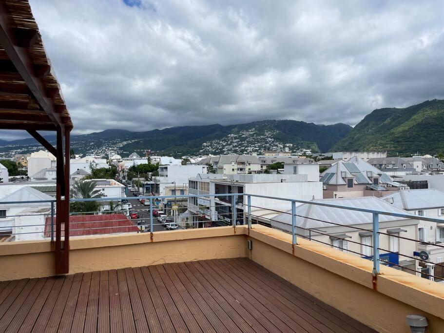 Rare ! Spacieux T3 En Roof-Top Au Barachois - 2 Ch Climatisees - 6 Couchages - Proche Aeroport Saint-Denis Eksteriør bilde